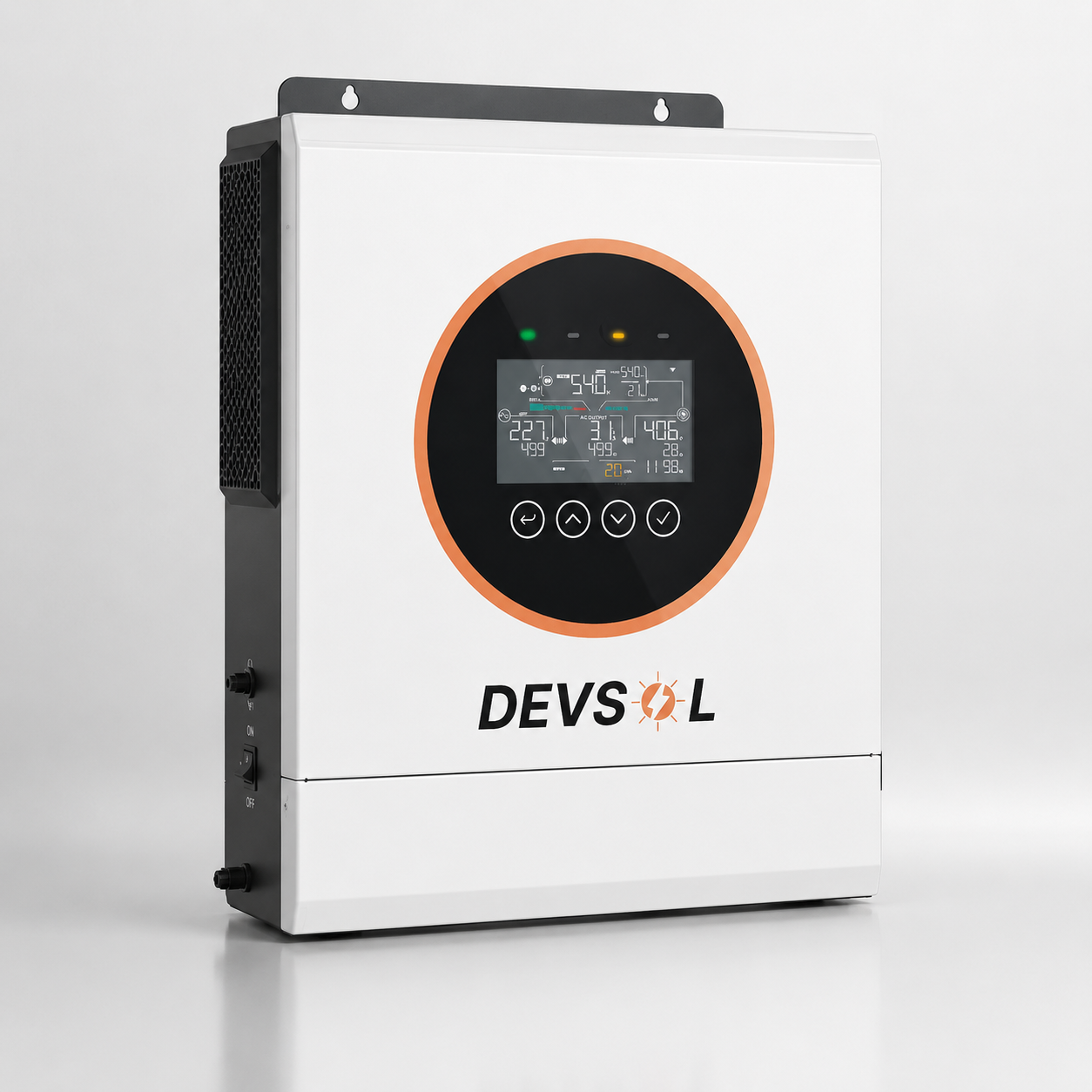 DEVSOL DEV HYD 6kW Hybrid Solar Inverter 48V | IP54 | MPPT | BIS